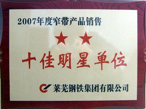 2007年度十佳明星單位